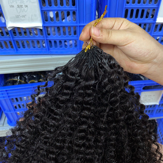 Afro Curly 4c Crochet Human Hair 100g/pack