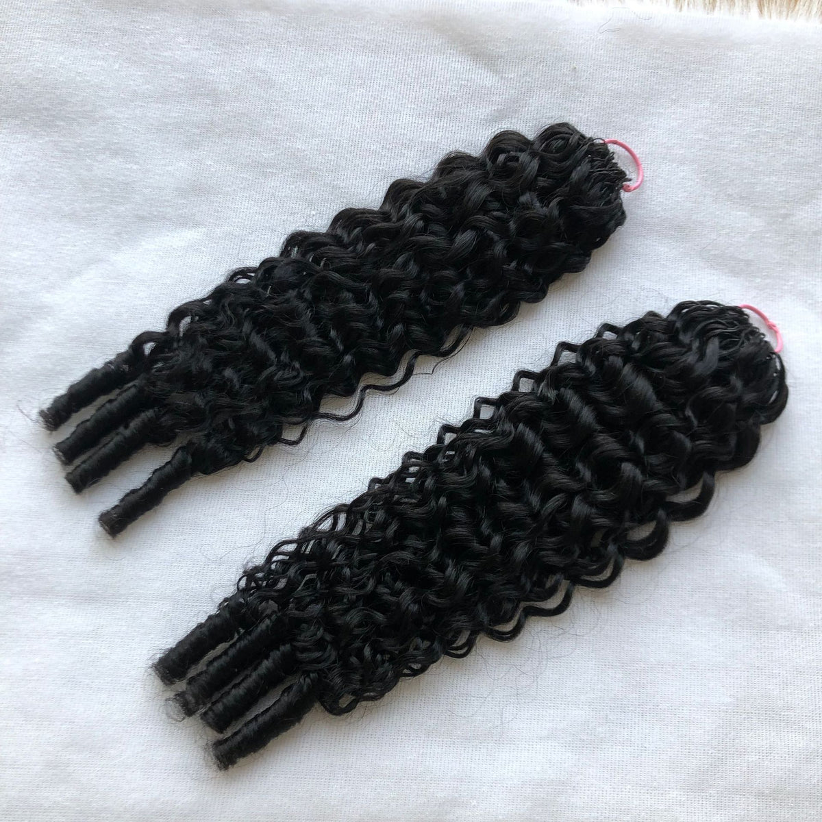 Burmese curly crochet Human hair 100g/pack