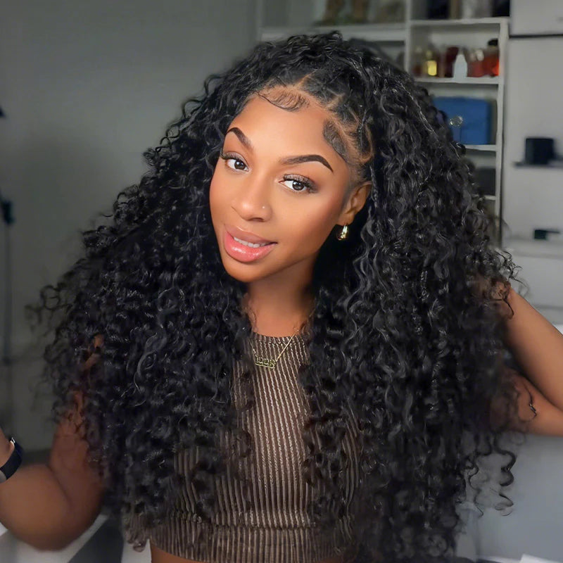 Burmese curly crochet Human hair 100g/pack
