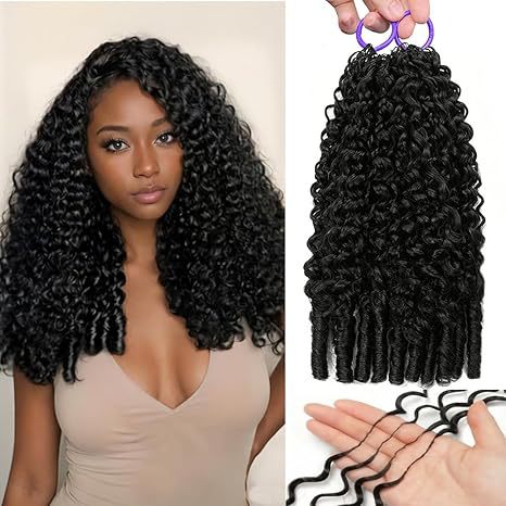 Burmese curly crochet Human hair 100g/pack