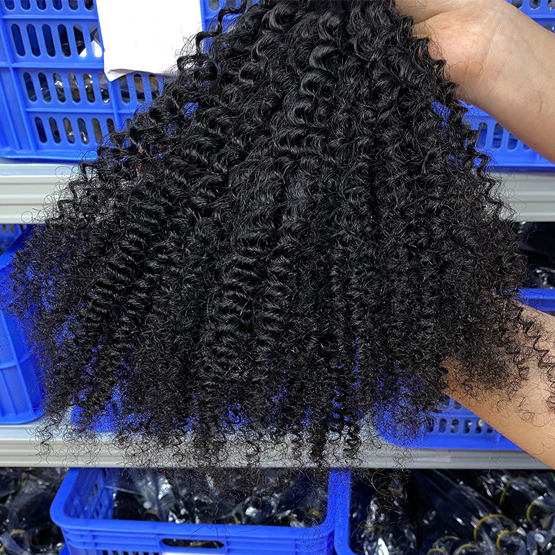 Afro Curly 4c Crochet Human Hair 100g/pack
