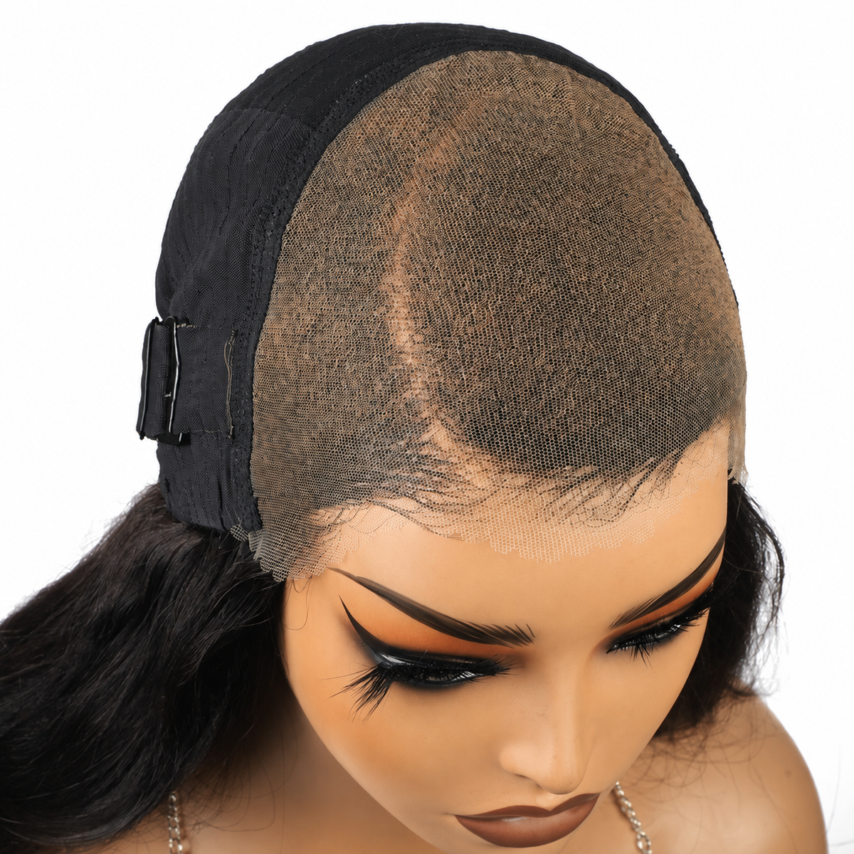 7x6 Glueless body Wave Wig Human Hair Wig wear and go