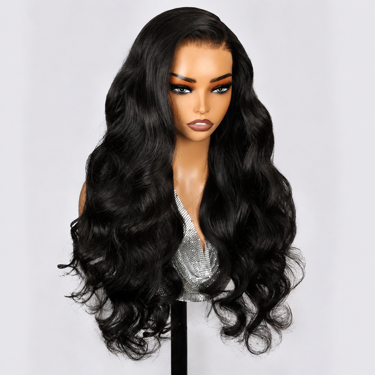 7x6 Glueless body Wave Wig Human Hair Wig wear and go