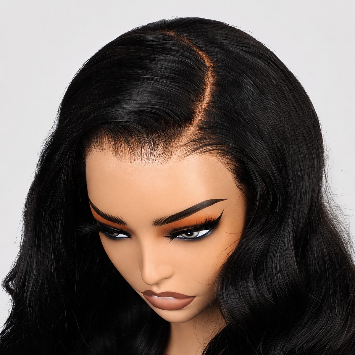 7x6 Glueless body Wave Wig Human Hair Wig wear and go