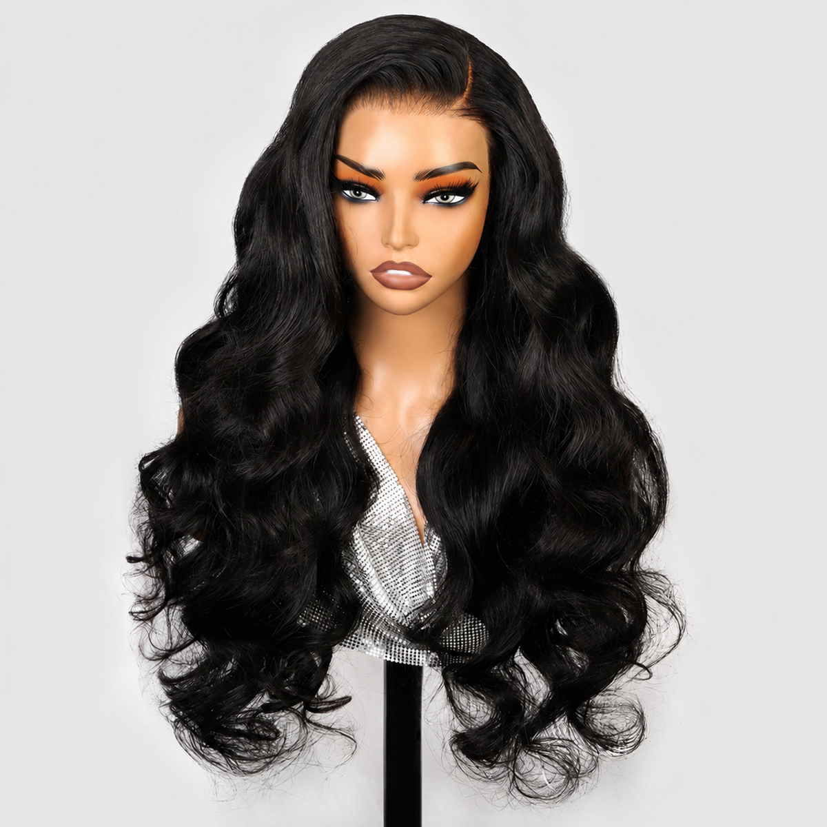 7x6 Glueless body Wave Wig Human Hair Wig wear and go