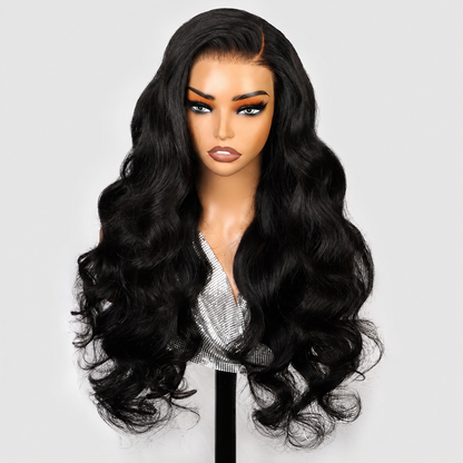7x6 Glueless body Wave Wig Human Hair Wig wear and go