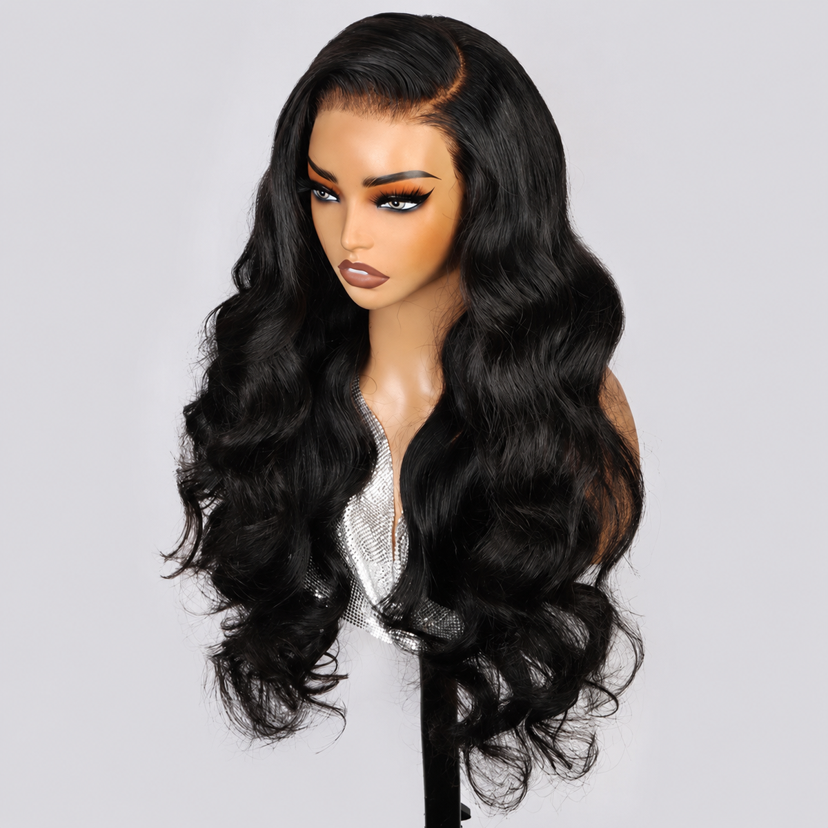 7x6 Glueless body Wave Wig Human Hair Wig wear and go