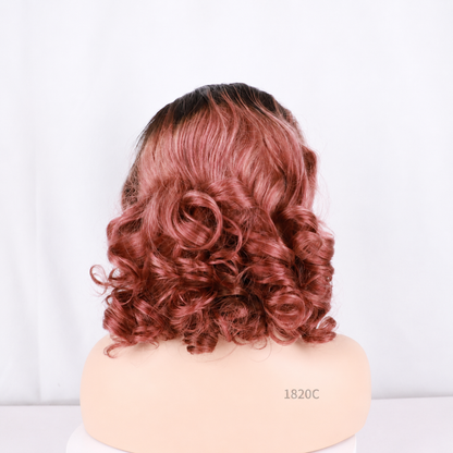 Bouncy Wig Human Hair