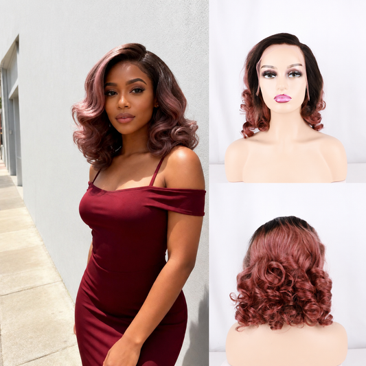Bouncy Wig Human Hair