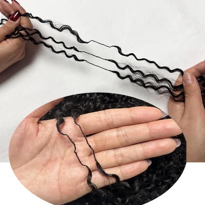 Deep Wave Curly Crochet Human Hair Miracle Knots 50g/pack