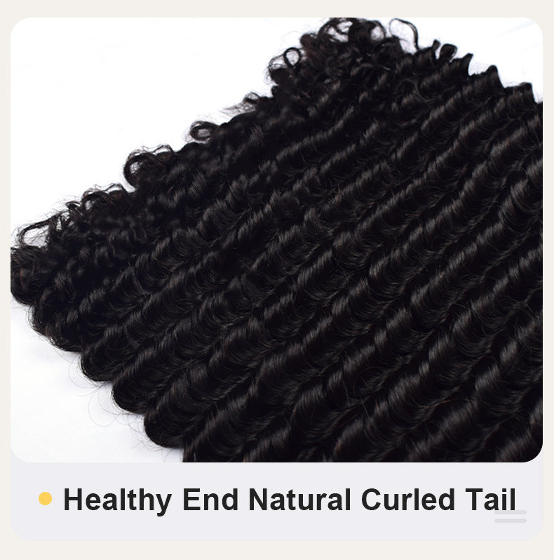 Deep Wave Curly Crochet Human Hair Miracle Knots 50g/pack