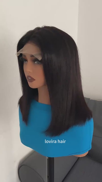 Straight Bob Wig 4x4 5x5 Closure Wig