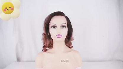 Bouncy Wig Human Hair