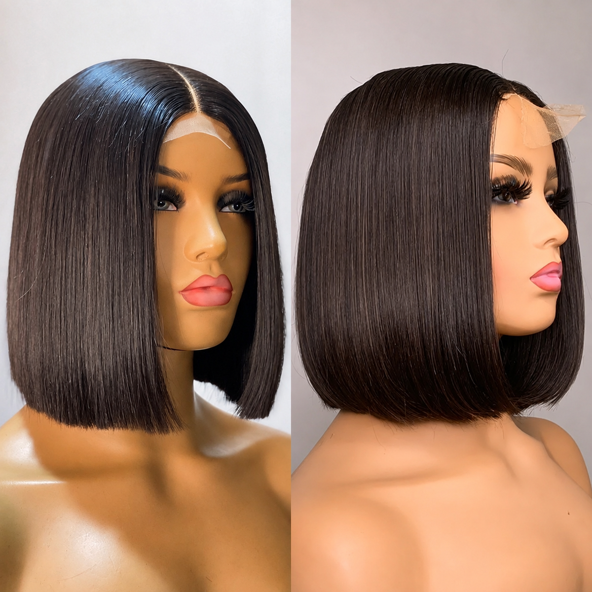 Straight Bob Wig 4x4 5x5 Closure Wig