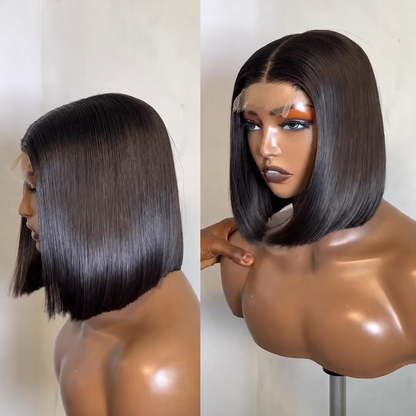 Straight Bob Wig 4x4 5x5 Closure Wig